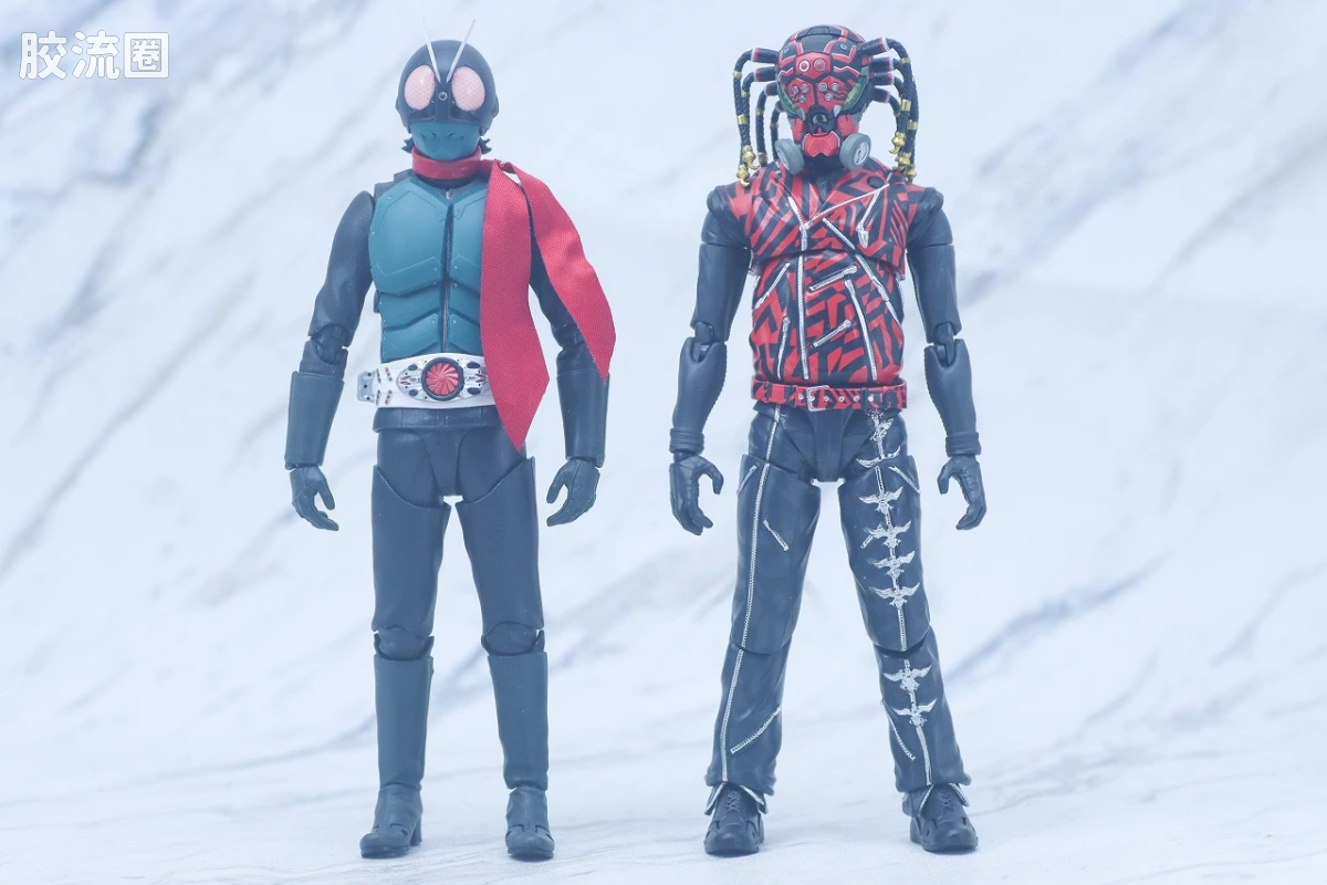 SHF 假面骑士限定版 蜘蛛改造人-01 (新·假面骑士) - 图片